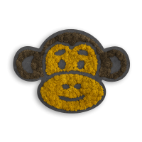 Piktogramm: Tier Affe Islandmoos Piktogramm: Tier Affe Islandmoos